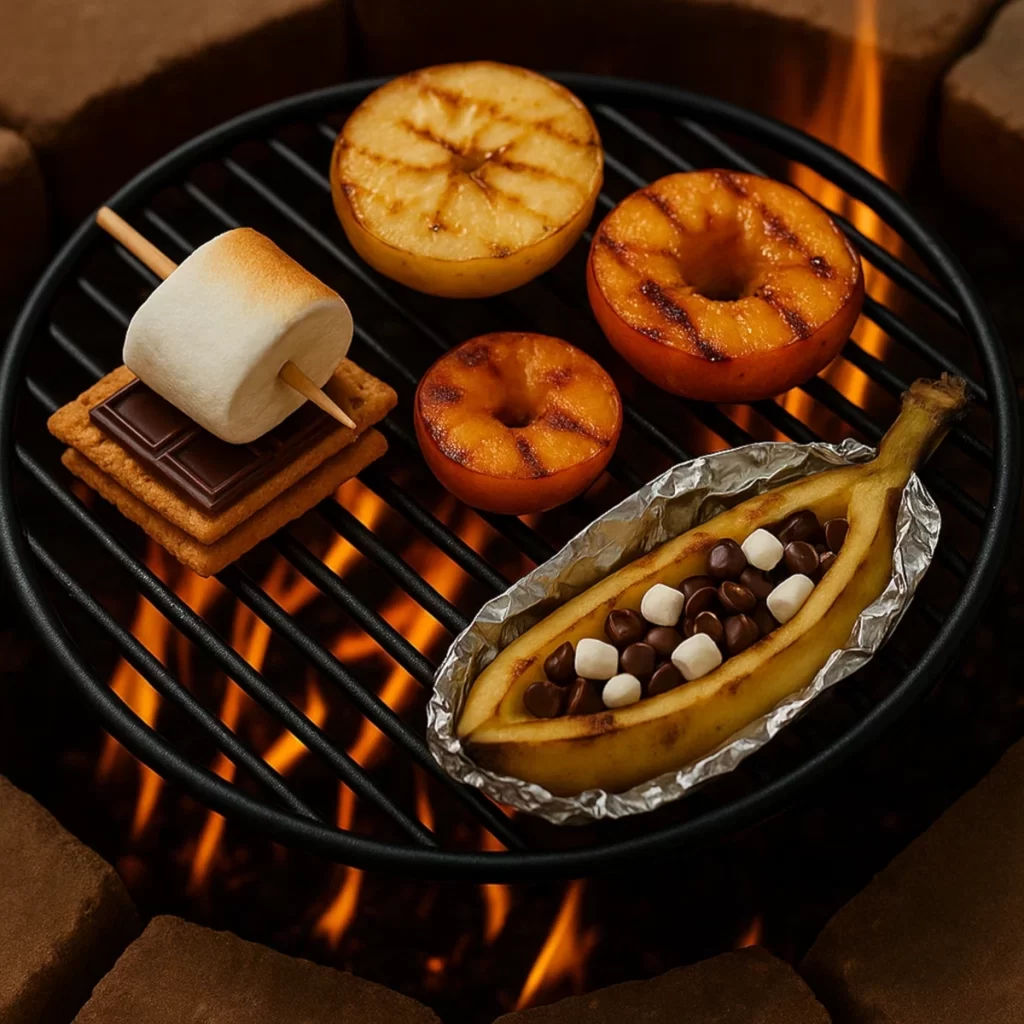 Sweet Treats and Desserts Over the Fire Pit