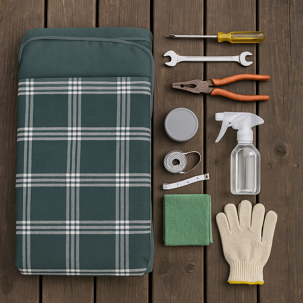 Swing seat replacement tools