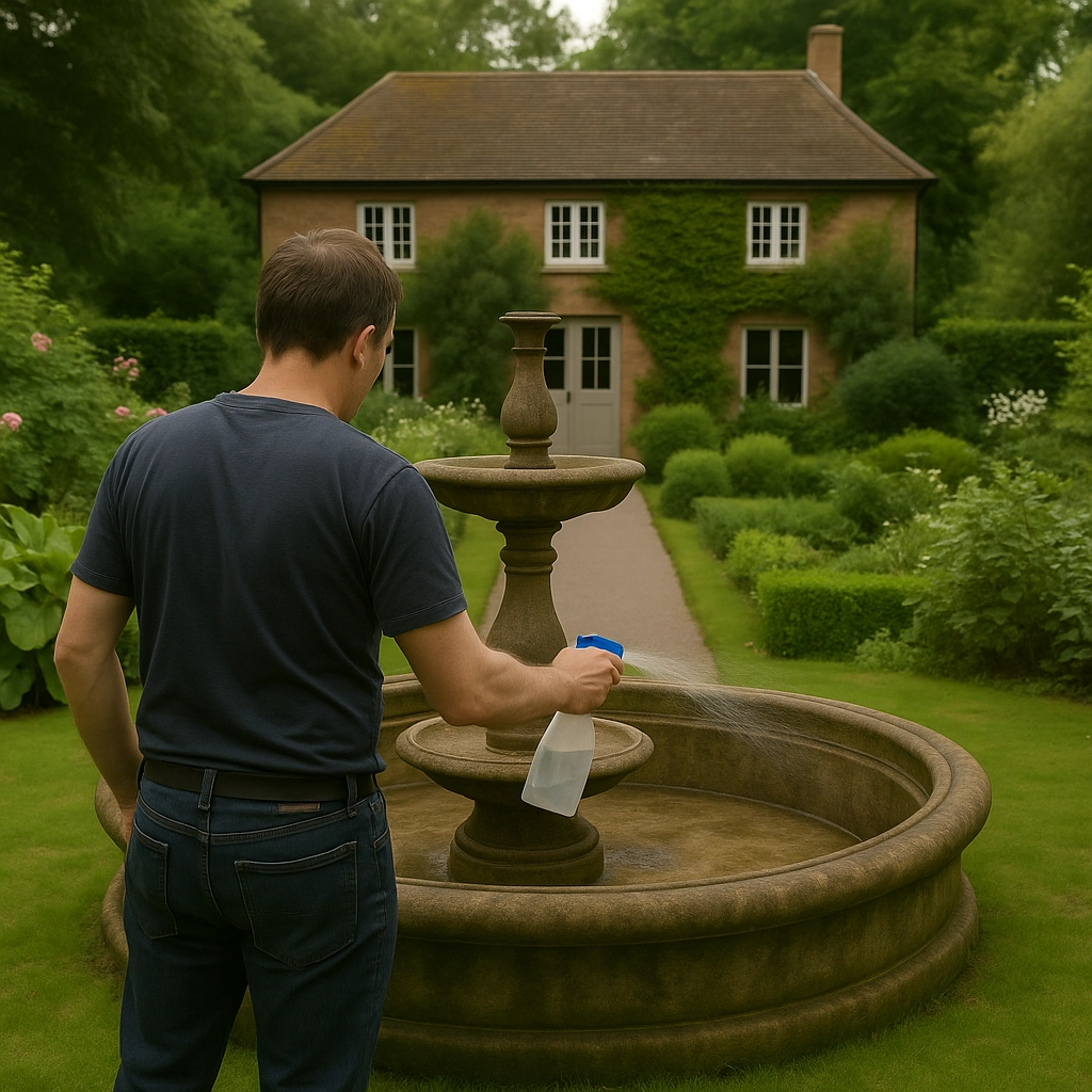 Treating Tough Stains with a Vinegar-Water Solution