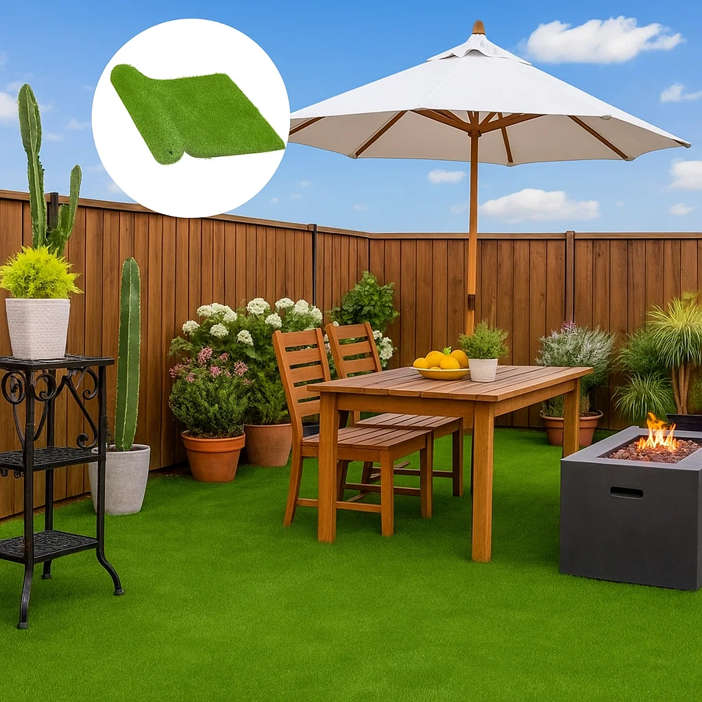 Importance of warranty and trusted brands when buying artificial grass for long-term value.