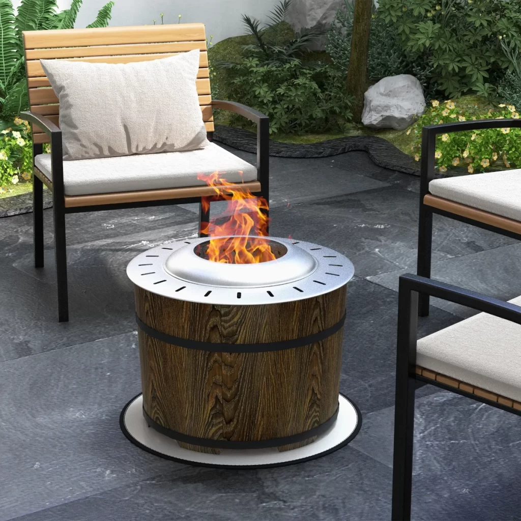 Wood-Burning Smokeless Fire Pits