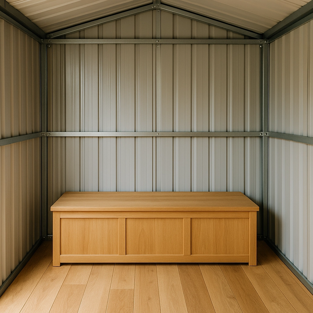 hidden storage underneath
