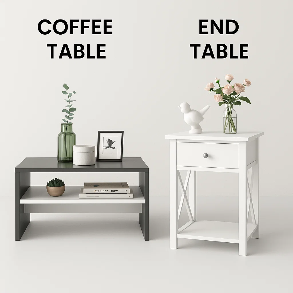 Coffee Table vs. End Table: Which One Works Best?
