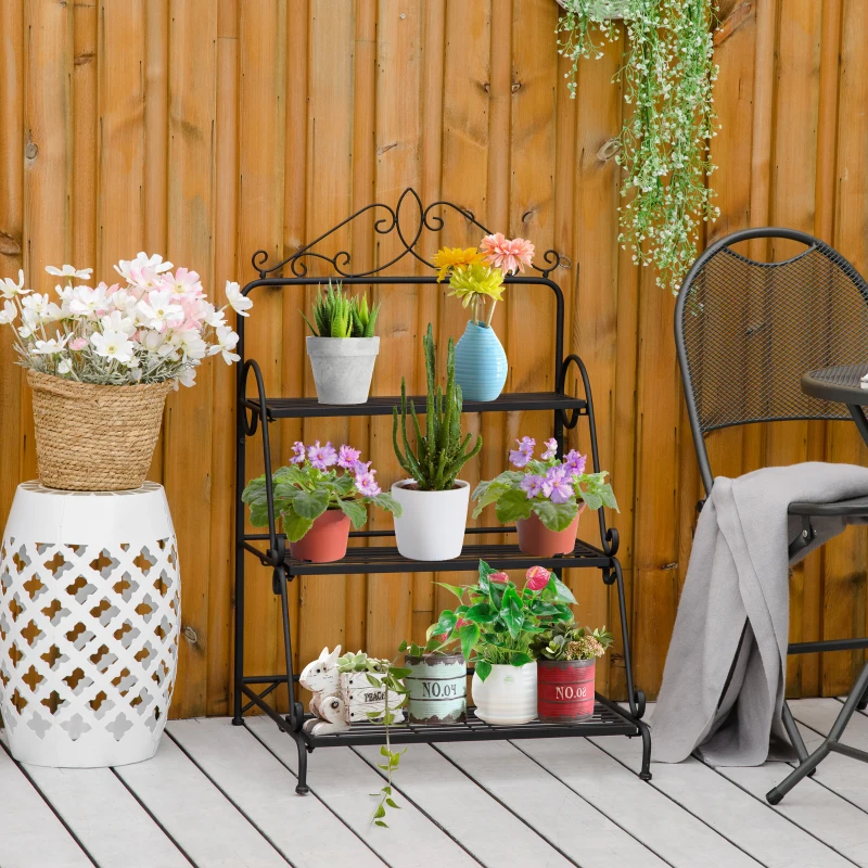 How to Paint a Metal Plant Stand