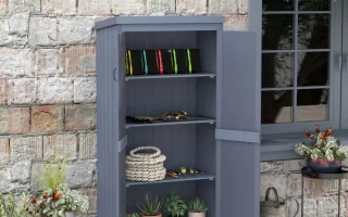 how to build outdoor cabinet