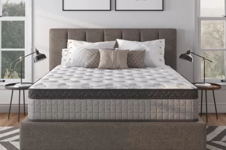 mattress on bed for quality sleep and better physical and mental well-being