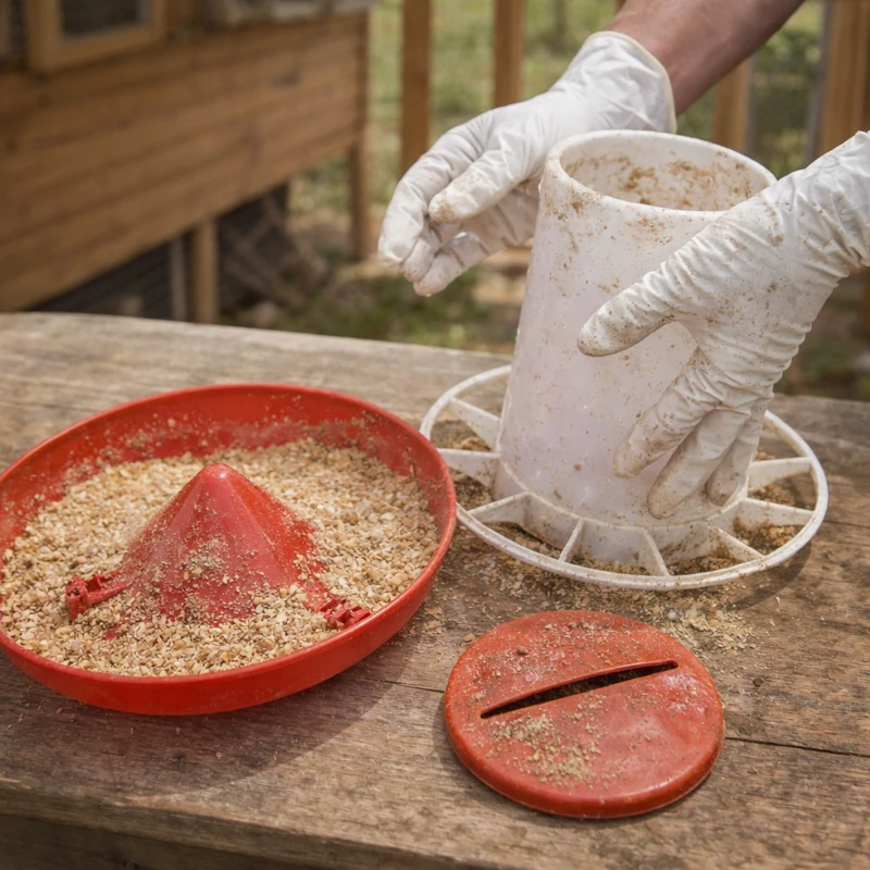 How to Clean Chicken Feeders: Protect Your Flock from Harmful Bacteria ...