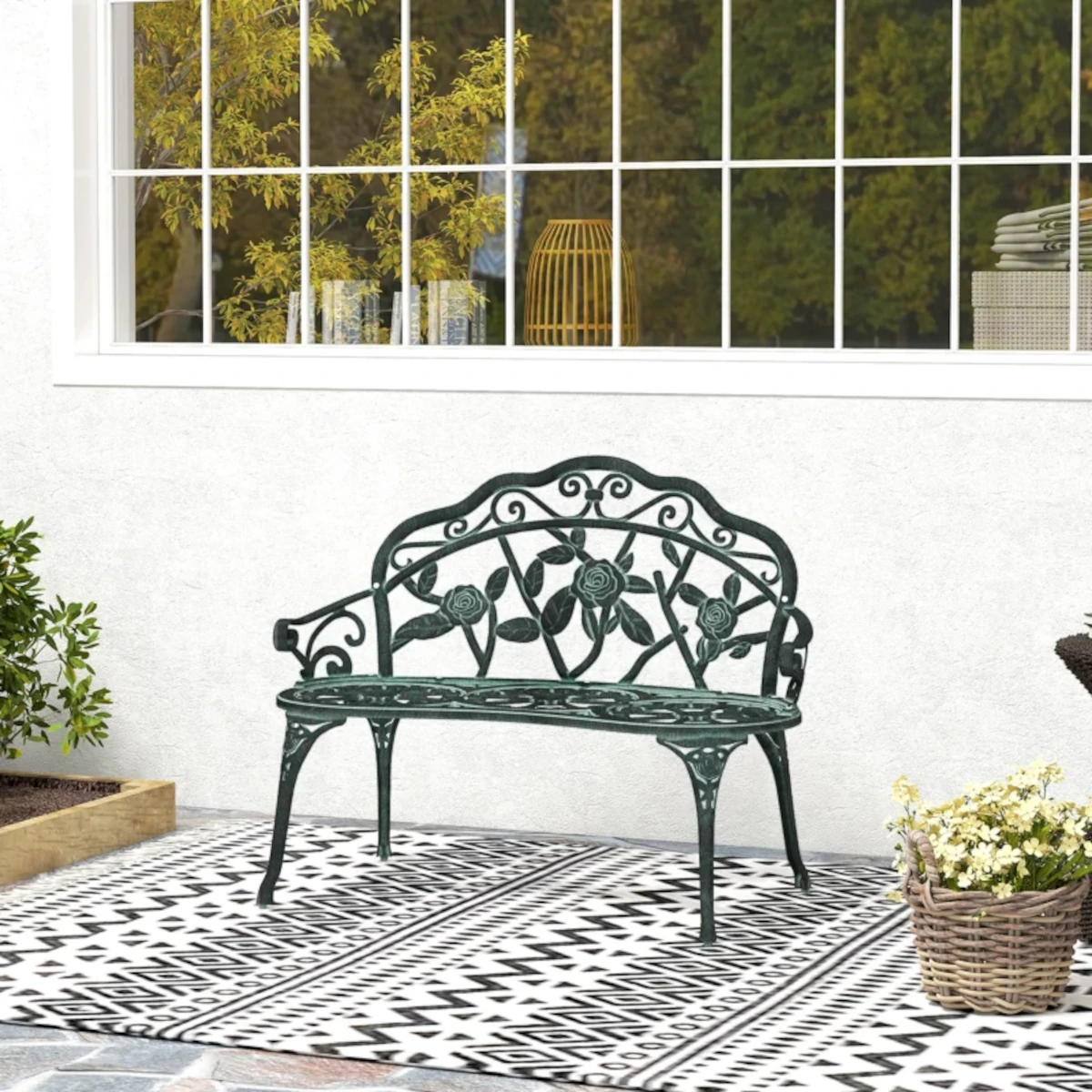 Outsunny Outdoor Garden Bench Assembly Manual (SKU: 01-0794) - Aosom