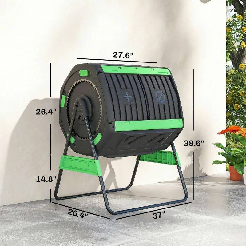 Compost Size How to Choose Compost Bin for Your Outdoor Space - Aosom