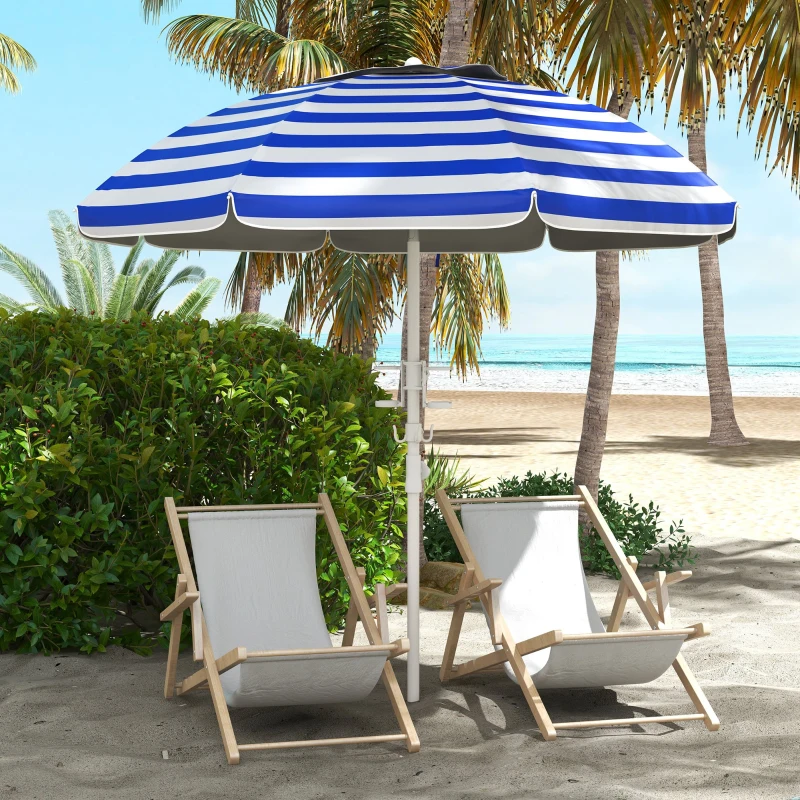 beach umbrella vs patio umbrella TheLAShop 6ft 8-Rib Wood Tilt Food Cart A chic wavy Beach Umbrella vs. Pop-Up Canopy: