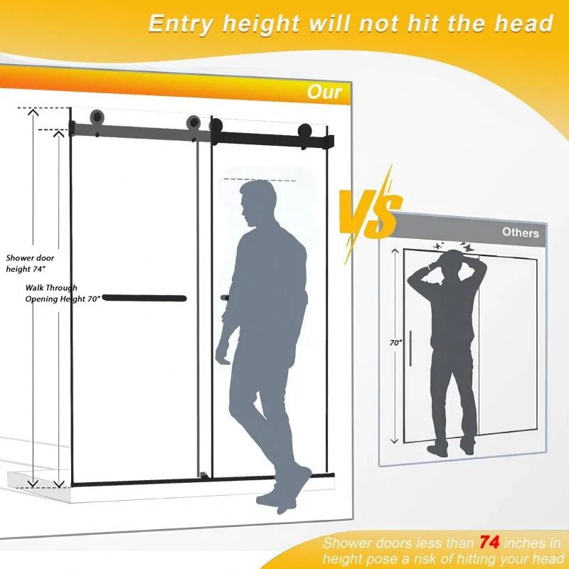 How to Choose a Shower Door That Fits Your Space and Style - Aosom